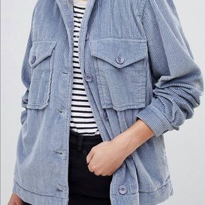 ASOS design cord oversize shacket